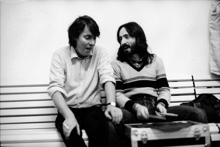 Franz Di Cioccio e Fabrizio De André_foto di Guido Harari_b